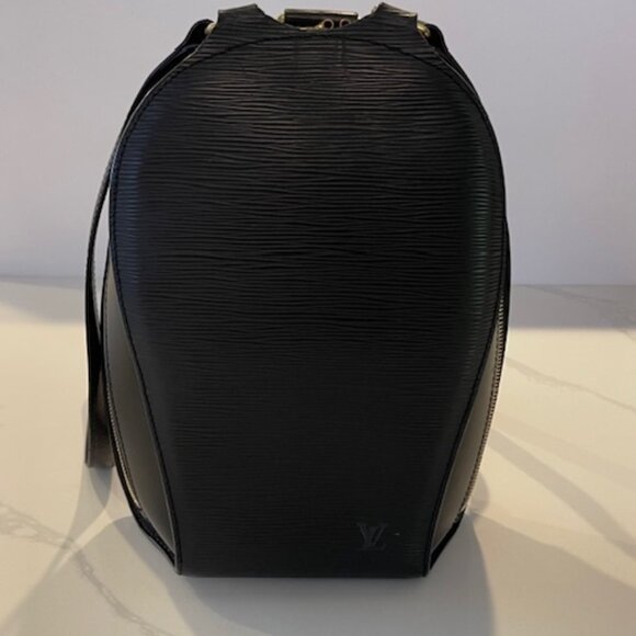 Louis Vuitton Handbags - Louis Vuitton Black Epi Mabillon Backpack.